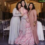 Miya George Instagram – These two beautiful souls made my wedding so effortless..Every outfit was by @labelmdesigners nd engagement decor& events by @labelmsignatureweddings_ Throughout my career ..Throughout my wedding they were dere with me…Thanks a ton my darlings Anu&Reshma 🤗😘😘 love u lots