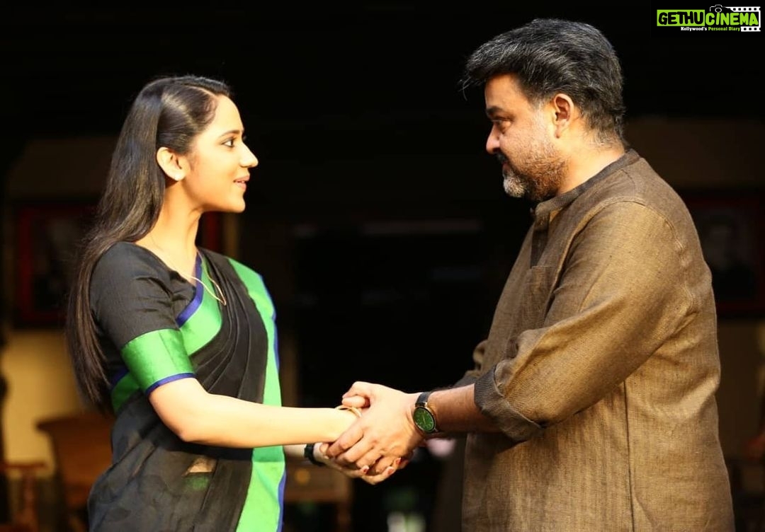 Miya George Instagram - My reaction says it all 😍 Happy birthday Lal sir #Mohanlal