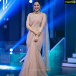 Miya George Instagram - Draping a saree is always tough. But @labelmdesigners has made this tough job easier by creating readymade kind of saree nd I absolutely loved wearing it. Thank u Anu & Reshma for this 🥰🥰💕