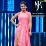 Miya George Instagram - Pinky pinky look 💕 Costume courtesy: @jeunemaree Makeup: Sangeeth Pic courtesy: Umesh P Nair