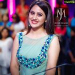 Miya George Instagram - Catch me on tonight’s episode of D5 Junior at 8pm in Mazhavil Manorama Costume courtesy: @jeunemaree Makeup :Sudhakar Pic courtesy: Umesh P Nair 3leaf