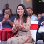 Miya George Instagram - Throw back 😛@ Mahindra Marazzo launch event. Wearing my fav @labelmdesigners ❤️ Thank u Anu & Reshma for this pretty salwar 😘🤗