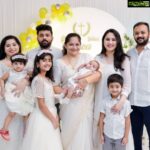 Miya George Instagram - Family ❤️ Luca's Baptism 👼 Pic credits: @annacreations_pala_7012161921
