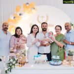 Miya George Instagram - Family ❤️ Luca's Baptism 👼 Pic credits: @annacreations_pala_7012161921