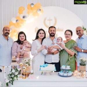 Miya George Instagram - Family ❤️
Luca's Baptism 👼
Pic credits: @annacreations_pala_7012161921