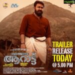 Mohanlal Instagram – #Aaraattu official trailer releasing today at 05:00 pm ! Stay tuned!

Premiere Link : https://youtu.be/jlUqfFCRMM4

#AaraattuTrailer