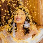Mouni Roy Instagram - Happyyyyyy haldi facesss 🌼🌼🌼🌼🌼🌼🌼🌼🌼🌼🌼🌼🌼🌼🌼 • • • • Outfit my @anusoru Decor & styling : @neferrtitiweddings Hospitality partner : @hiltongoaresort Filmmaking : @theweddingjournalsofindia Photography team : @priyamparikhpictures Hospitality management: @Bgc.event DJ: @dj_sharath Mehendi artist : @halimakhannizami