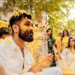 Mouni Roy Instagram - Happyyyyyy haldi facesss 🌼🌼🌼🌼🌼🌼🌼🌼🌼🌼🌼🌼🌼🌼🌼 • • • • Outfit my @anusoru Decor & styling : @neferrtitiweddings Hospitality partner : @hiltongoaresort Filmmaking : @theweddingjournalsofindia Photography team : @priyamparikhpictures Hospitality management: @Bgc.event DJ: @dj_sharath Mehendi artist : @halimakhannizami
