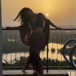 Mouni Roy Instagram - There was no reason for her to be dancing in the sunset , except that it was an exceptionally beautiful evening….