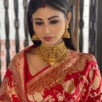 Mouni Roy Instagram - 🔴 • • • • @ckcsons @ckcjewellers @chaitucotha