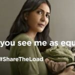 Mrunal Thakur Instagram - A huge shoutout for @ariel.india ‘s new film that is reminding men, and the world at large, that true equality is only reflected when equal partners play equal roles, and where men and women have joint responsibilities of household chores. This is truly a wake-up call in the form of a simple, yet very relevant question - when men can split domestic chores equally with their male roommates, flat mates or friends… then why not with their wives? Let’s ensure that we all see each other as equals. Because when we #SeeEqual, we #ShareTheLoad equally. #paidcollaboration