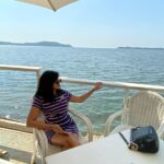 Naina Sarwar Instagram - Much needed break🌸🍃 Thalassa Greek Traverna Restaurant