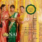 Naina Sarwar Instagram - Go grab ur best 0ffers now @NAJ jewellery Bridal & festive collections....👌🏻 #actorslife #tvcommercial #printadd #Bridelook #festiveseason #offers #andhra #teluguAd #gold #diamonds #silver #shopping #jewellery #indian #ethnic #desi
