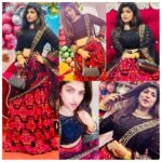 Naina Sarwar Instagram - She is peace,she is fire, she is moody, vivacious & desire!!! Sending across navratri wishes to all my Durga's🔥🙏🏻 #dusshera #navami #ayudhapooja #durgashtami #wishes #navratri #red #godess #durga #happyfestival
