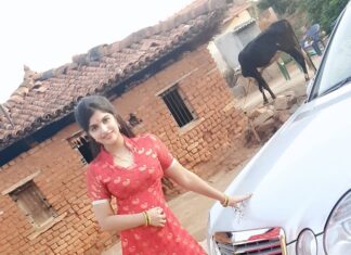 Naina Sarwar Instagram - #aboutyesterday #villagefest #villagelife #somuchpeace😇 #nature😇 #freshness☺ #simple #natural #redforme❤ #icanlooksomuchdesi🥰 #girlnextdoor✌🏻😜