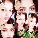 Naina Sarwar Instagram - In ankho ki masti k......mastane hazaaro hain...!!!!🤪🥰😍😄 #alldolledup #umraojaan #jhumkies #jhoomar #pinklips #greenoutfit #ethnic #trendy #fashion #desi #eyesthatwontlie #brightandsimple #sundayspecial #ocassion #nainasarwar