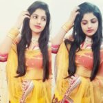 Naina Sarwar Instagram - #indianweddingbliss #mylookforhaldi #goodhairday #yellowmyfavorite #yellowforlife💛