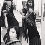 Naina Sarwar Instagram – #blackandwhiteoftheday  #sareewalaselfielook 😘😂😜💋🤳🏻