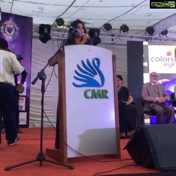 Naina Sarwar Instagram - gratitude🙏🏻 CMR Institute of Management Studies