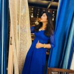 Naina Sarwar Instagram - #BeingRoyallyBlue🦋 #Diwali2021💙