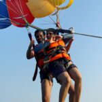 Nakshathra Nagesh Instagram – #parasailing with the husband 🥳🧿