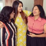 Nakshathra Nagesh Instagram - I always felt very lucky because I found my best friend in my mother and felt so grateful that my mother-in-law made me her best friend. But never did I know how lovely life could be when both your mothers share a wonderful friendship. #precious 🧿