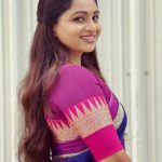 Nakshathra Nagesh Instagram - Back to #beingsaraswathy wearing @aatwos ❤️ #tamizhumsaraswathiyum