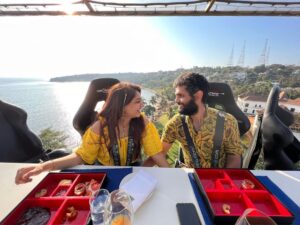 Nakshathra Nagesh Instagram - Flydining has been one of the greatest experiences of my life! No one can explain how that felt, do try it if you get the chance! #goa