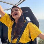 Nakshathra Nagesh Instagram – Flydining has been one of the greatest experiences of my life! No one can explain how that felt, do try it if you get the chance! #goa