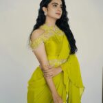 Namitha Pramod Instagram - Some fluorescent shenanigans ⭐️ Captured by : @jeesjohnphotography Wearing: @jeunemaree Jewellery: @pureallure.in Styled by : @rashmimuraleedharan makeup : Yours truly