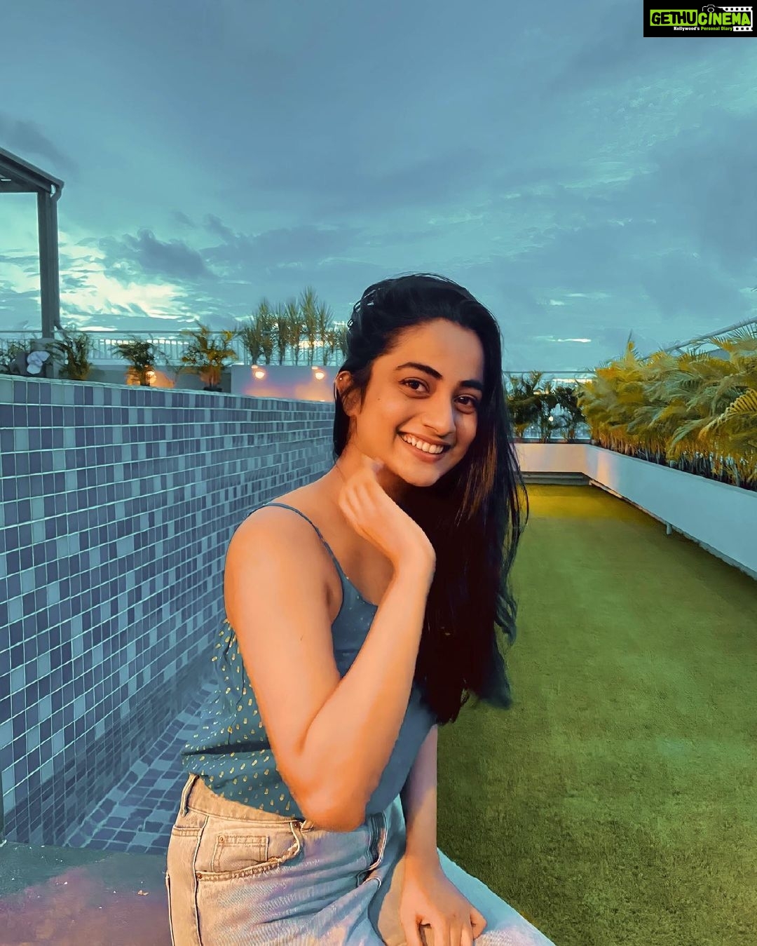 Namitha Pramod Instagram - 40 shades of blue 🦋 Pic : @_indu_pramod