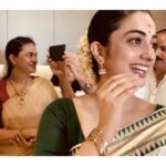 Namitha Pramod Instagram - The day I remember vividly♥️ We fondly remember this day with a heart full of merry thoughts.Spare my facial expressions as I was more than a little excited 😝