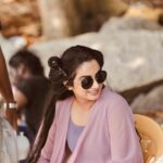 Namitha Pramod Instagram - Shoot in progress with glee on my face ☺️ A Ranjith Cinema ♥️ Captured by : @sreeraj_capture