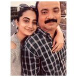 Namitha Pramod Instagram - Hello Mr.Sunshine 🌞 #fatherdaughter #myeverything #sun