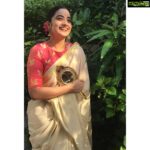 Namitha Pramod Instagram - വിഷു ആശംസകള്‍ 🌼 Captured by: @aki_tha_