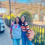 Namitha Pramod Instagram - The road to success is always under construction 😌♥️ Spot the difference guys 😝 📸 : @merynphilip #blueskyday #sunnyday #picoftheday #explorepage #myway #mystyle #instagood #trending #mood #instafamily #mood #glow #outfits Bangalore, India