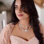 Namitha Pramod Instagram - Rise above the storm and you will find sunshine ☀️ Captured by : @jiksonphotography Wearing: @labelmdesigners Jewellery: @pureallure.in Styled by : @rashmimuraleedharan