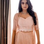 Namitha Pramod Instagram - To infinity and beyond ⭐️ Captured by : @jiksonphotography Wearing: @labelmdesigners Jewellery : @pureallure.in Styled by : @rashmimuraleedharan