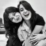 Namitha Pramod Instagram - Happy Birthday to my Kozhikodan Halwa whose smile makes every day shinier.You are the most beautiful person I have come across and the expression of beauty is kindness and joy for you.Everyone loves to love you @shiwani.rajeev The Aditi to Naina ♥️ PS: Sorry for an early post,I might sleep early 😝 Pic courtesy: Timer ⏱ #itsherbirthday #birthday #expecttheunexpected Kozhikode (Calicut), Kerala