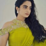 Namitha Pramod Instagram - Some fluorescent shenanigans ⭐️ Captured by : @jeesjohnphotography Wearing: @jeunemaree Jewellery: @pureallure.in Styled by : @rashmimuraleedharan Makeup : Yours truly