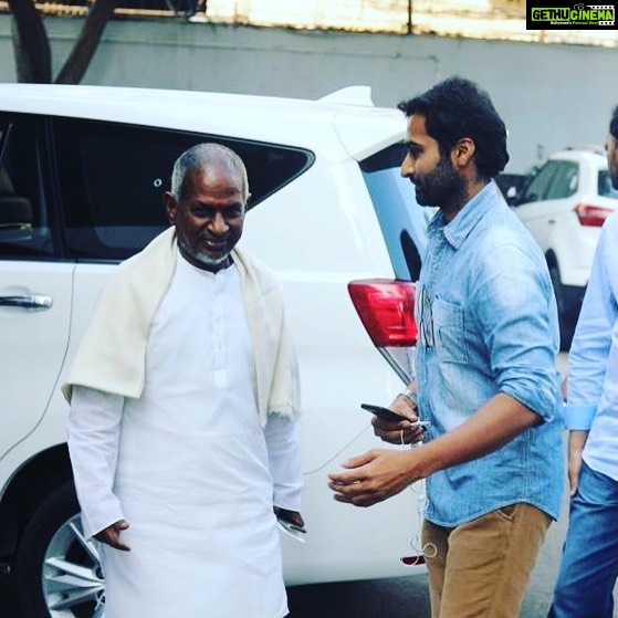 Nandha Durairaj Instagram - Happy bday Raja sir..was an honour producing ILLAIYARAJA 75 fr Producer council & Sun tv..2 months of travel with u was a blessing..our prayers fr a healthy life & keep us travelling with ur beautiful music as always..#isaignaniilayaraja #isaignani#musician #musicproducer #ilaiyaraja #ilaiyaraaja #ilaiyarajamusic#sun #suntv #suntvserial