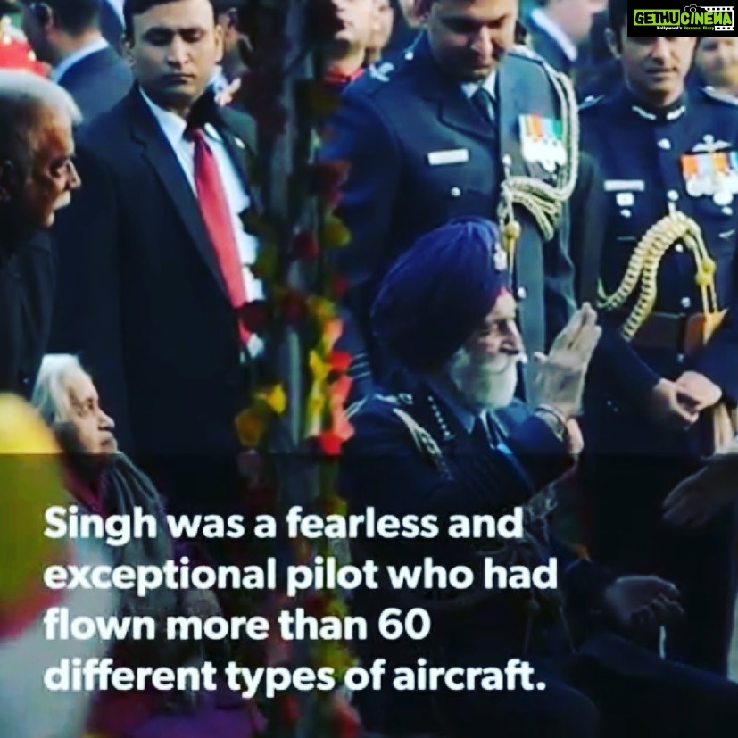 Nandha Durairaj Instagram - The nation will always be indebted to your services sir...RIP#indianairforce🇮🇳 #indianairforce #indianmilitaryacademy