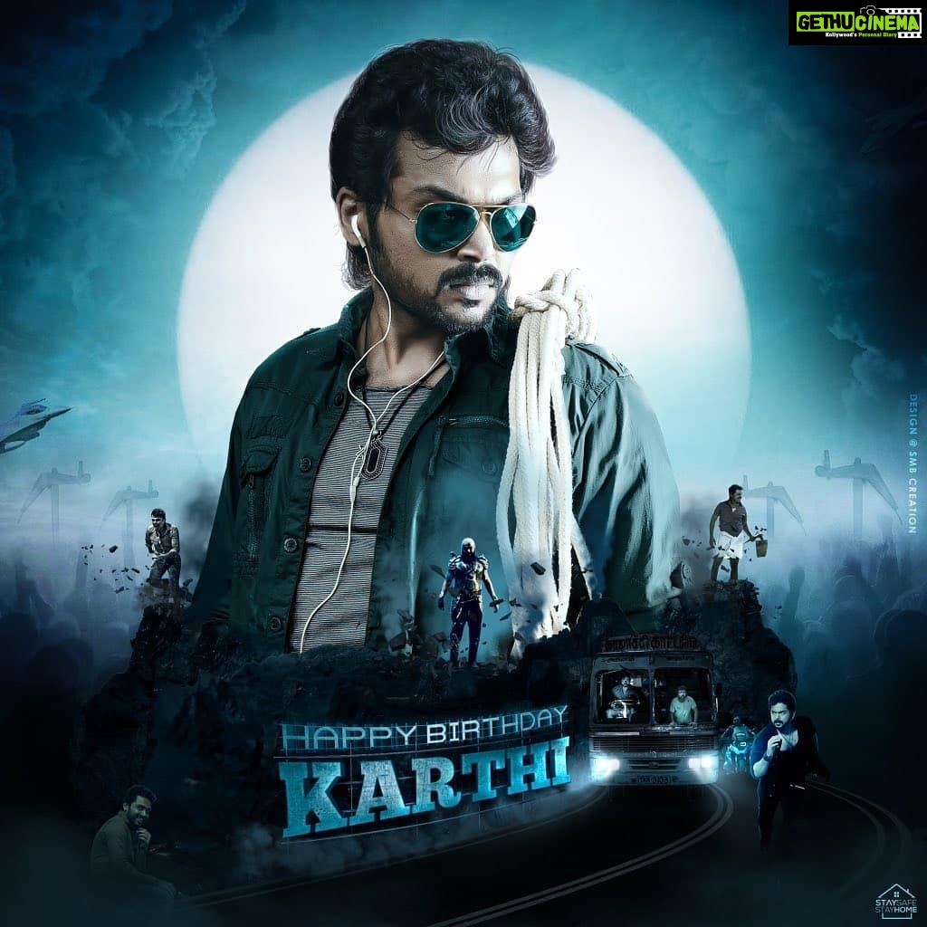 Nandha Durairaj Instagram - Many many happy returns of the day @karthi_offl ...💐🎂🥳 May u have a healthy and happy year with more super hits 👍💪 #HappyBirthdayKarthi #HBDKarthi