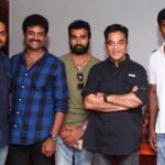 Nandha Durairaj Instagram - #SundayFunday #HappyBrothersDay2020 @ikamalhaasan @karthi_offl #vishal @premkumaractor @nandaa_actor