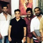 Nandha Durairaj Instagram – #Throwback #memories 
@ikamalhaasan sir @VishalKOfficial 
@actorramanaa 
@ActorSriman 
#HBDKamalHassan #HBDKamal #KamalHaasan #kamal65 #KamalHaasan65