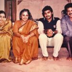 Nandha Durairaj Instagram - A memorable shot taken during the shoot of Kandukondein kandkondein with sreevidhya Mam, n ravi sir & tabu....