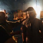 Nandha Durairaj Instagram – Wat a moment… Wit Maniratnam sir giving his magical touch for my final looks on the sets of VAANAM KOTTATUM produced by him…