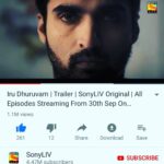 Nandha Durairaj Instagram - Thank u dears fr the tremendous response fr IRU DURUVAM.. 1.1M views in 3 days & counting...streaming now on SONY LIV...