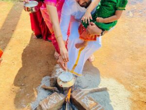 Nandha Durairaj Instagram - இந்த இனிய திருநாளில் இறைவனை வணங்கி, பொன், பொருள், மகிழ்ச்சி இவ் அனைத்தும், அரும்சுவை பொங்கல் போல் உங்கள் வாழ்க்கையில் பொங்கிட, என் மனமார்ந்த பொங்கல் மற்றும் தைத் திருநாள் வாழ்த்துக்கள்!#pongal #happypongal #pongal