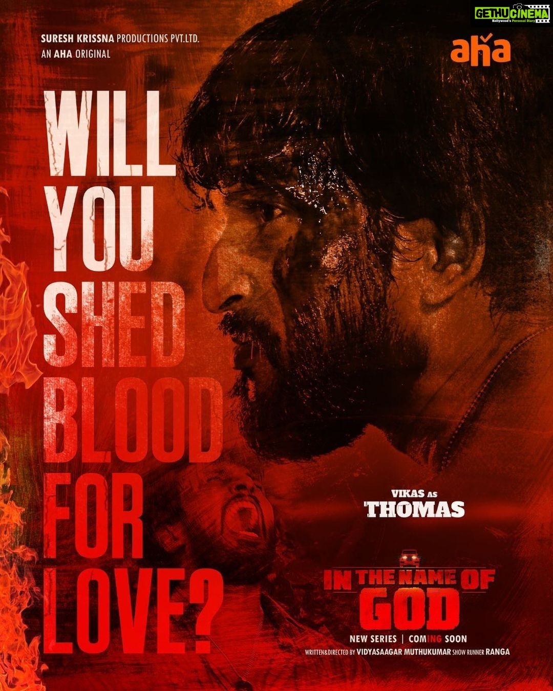 Nandini Rai Instagram - Caught in a series of bad choices. This lover boy is set to haunt your dreams! Meet @vikastarrrr as Thomas soon #InTheNameOfGod. #INGonAHAComingSoon on @ahavideoIN @preyadarshe @nandini.rai #SureshKrissna @vidyasaagar_muthukumar @rangaengira @dk.varun @nvigneshnarayanan @saipriyankaruth @mohammadalibaigactor @avinashraghudevan @chandrakanthduttaofficial @vjgautam @anil_kumark @deviyyani @posanikrishnamurali @janecthompson @gullyboyriyaz